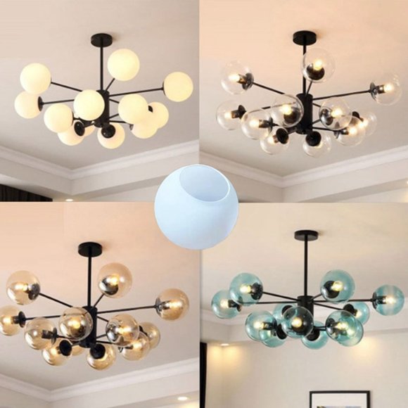 NEW Replacement Blue-Coloured Glass Shade - Picture 4 of 7